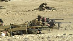 Soldiers Guns snipers