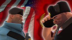 Soldiers Heavy TF2 team