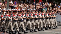 Soldiers military Famas French Foreign Legion foreign legion