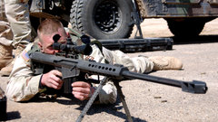 Soldiers military snipers Barret