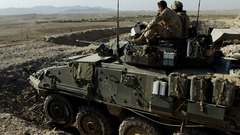 Soldiers military Stryker ICV