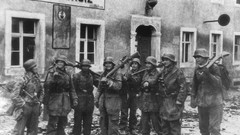 Soldiers old photo monochrome snipers World War II Nazi