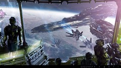 Soldiers outer space planets