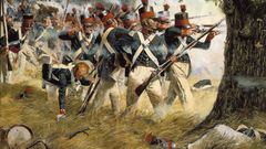Soldiers paintings battles