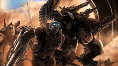 Soldiers Robots futuristic mecha