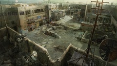 Soldiers ruins warfare paint