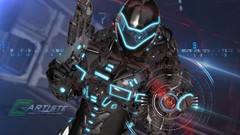 Soldiers science fiction cgi futuristic HUD Daz3D