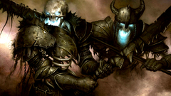 Soldiers skeletons artwork