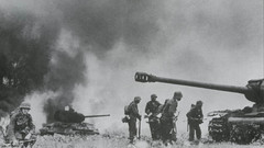 Soldiers Soviet tanks World