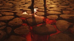 Soldiers streets blood roma