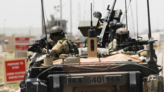 Soldiers tanks military