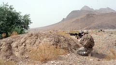 Soldiers US Marines Corps