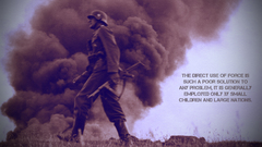 Soldiers War smoke Quotes