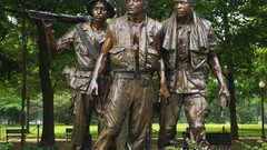 Soldiers Washington memorial Viet Nam