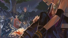 Song dragon age morrigan Alistair leliana campfire wynne