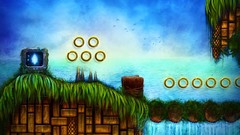 Sonic Maps rings Bridges drawings fan art boost video games