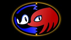 Sonic Sonic the Hedgehog retro games Red and Blue Sonic and 