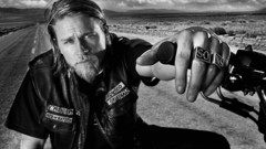 Sons of anarchy monochrome