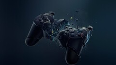 Sony controllers broken video games video game art digital art