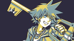 Sora Kingdom Hearts Simple Background