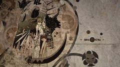 soul eater Anime anime girls miniskirt barefoot maka albarn