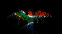 South Africa flag done