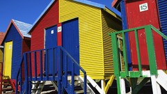 South Africa houses colored