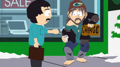 South park homeless person