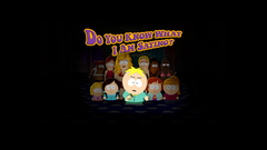 South park text black