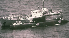 Soviet submarine Oskol-Class Repair