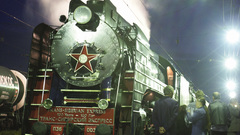 Soviet trains railroad tracks