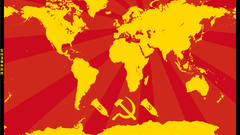 Soviet world map Soviet