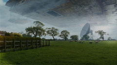 Space abstract 3d cg