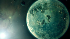 Space Art Colony planets 1600x1200