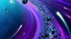 Space Asteroids planets outer space artwork