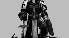Space black marine Templar warhammer alphawalrus
