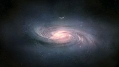 Space black planet hole galaxy Fearless