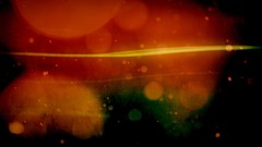 Space design light orange effects