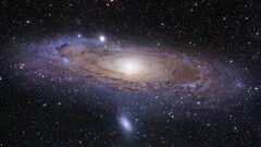 Space digital art galaxy space art Messier 31 andromeda