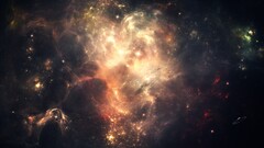 Space digital art nebula Stars space art universe