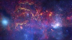 Space digital art space art nebula