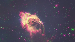 Space digital art space art Stars nebula black colorful