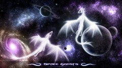 Space Dragons ghosts fantasy art