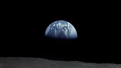 Space Earth moon space art planet solar system