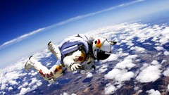 Space Earth pilot Red Bull record Felix Baumgartner