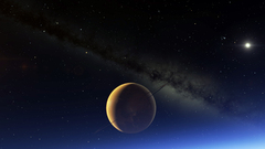 Space Engine Stars planet galaxy 3d render cgi digital art