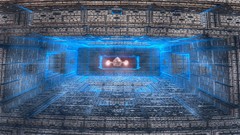Space Fractals abstract 3d travel spaceships outer space 