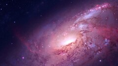 Space galaxy ink space art digital art Messier 106