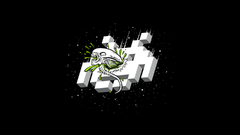 Space invaders alien Life