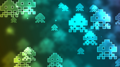 Space Invaders retro games